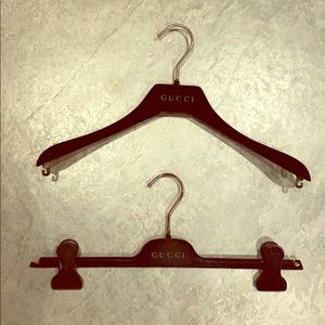 Authentic Gucci hanger set